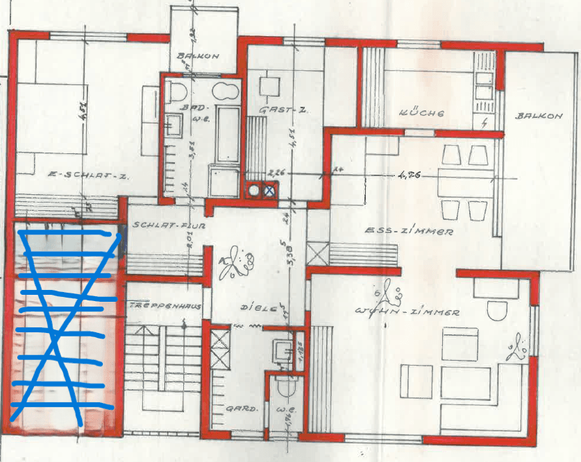 Prenájom bytu 4-izbový 125 m², Nürtingen, Bádensko-Wurttembersko Prenájom bytu 4-izbový 125 m², Nürtingen, Bádensko-Wurttembersko