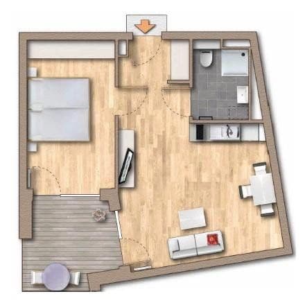 Predaj bytu 2-izbový 52 m², Dörpfeldstr. 5, Berlin, Berlín Predaj bytu 2-izbový 52 m², Dörpfeldstr. 5, Berlin, Berlín