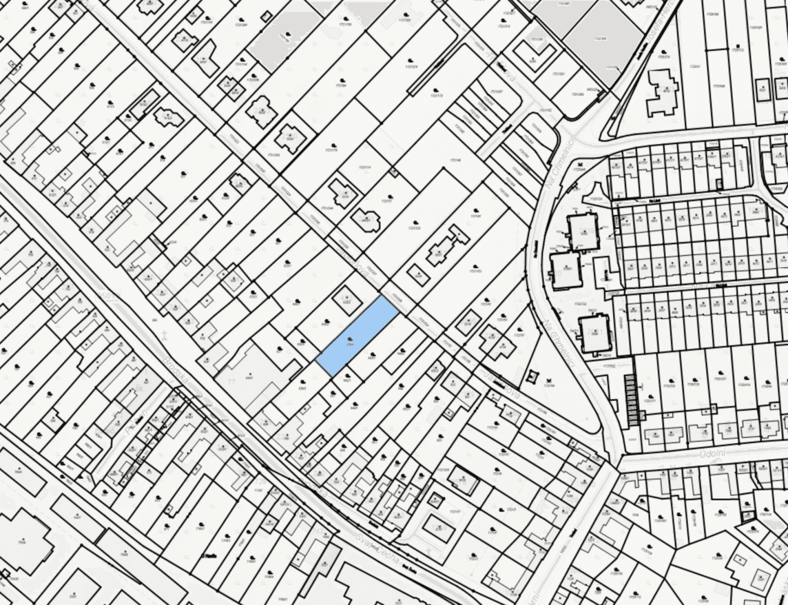 Predaj pozemku 1.036 m², Jabloňová, Uherský Brod, Zlínský kraj Predaj pozemku 1.036 m², Jabloňová, Uherský Brod, Zlínský kraj