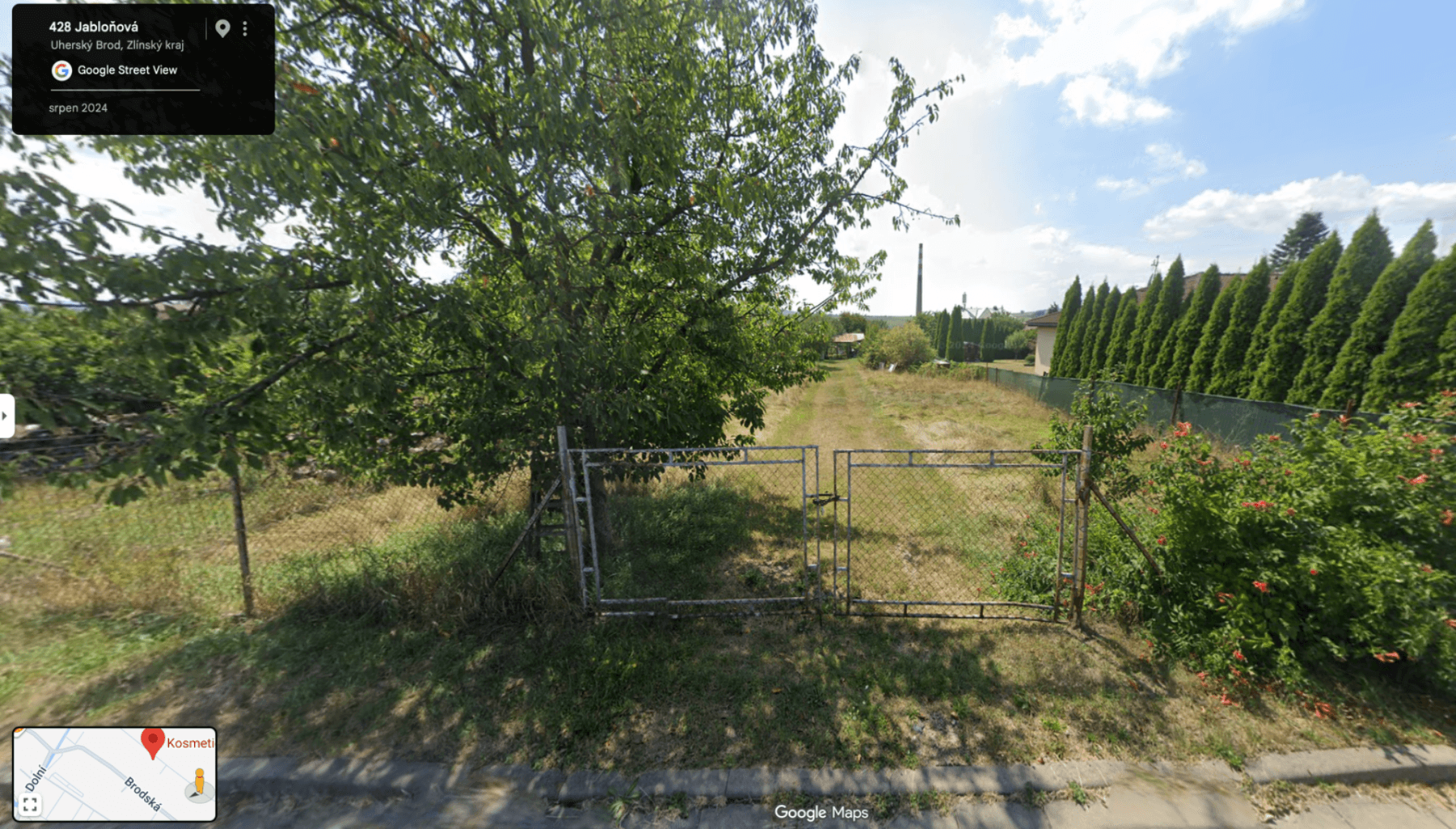 Predaj pozemku 1.036 m², Jabloňová, Uherský Brod, Zlínský kraj Predaj pozemku 1.036 m², Jabloňová, Uherský Brod, Zlínský kraj