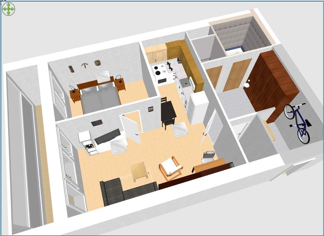 Prenájom bytu 2-izbový 46 m², Bellušova, Praha, Praha Prenájom bytu 2-izbový 46 m², Bellušova, Praha, Praha