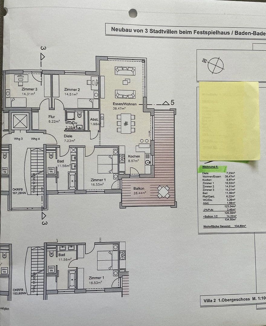 Predaj bytu 4-izbový 135 m², Hochstraße 30, Baden-Baden, Bádensko-Wurttembersko Predaj bytu 4-izbový 135 m², Hochstraße 30, Baden-Baden, Bádensko-Wurttembersko