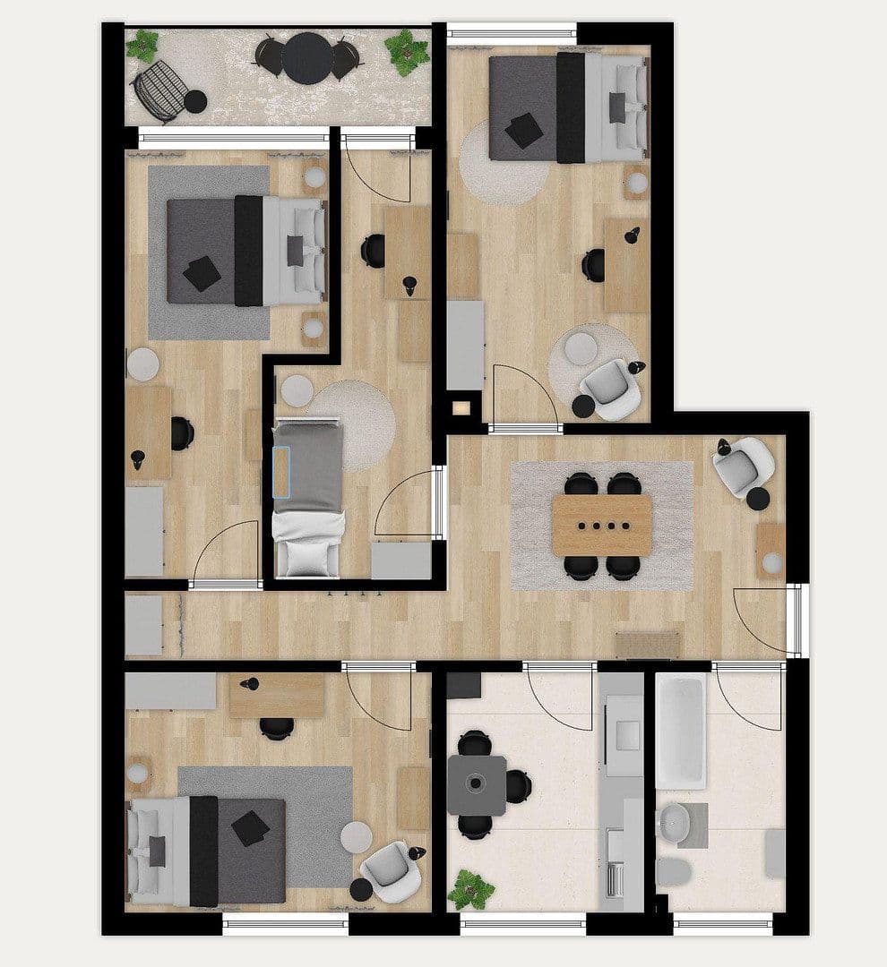 Prenájom bytu 12 m², Eduard-Spranger-Str. 14, München, Bavorsko Prenájom bytu 12 m², Eduard-Spranger-Str. 14, München, Bavorsko
