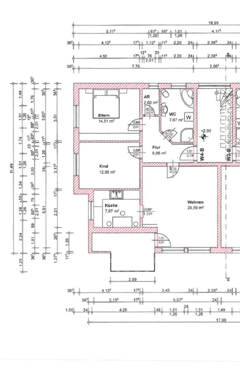 Predaj bytu 3-izbový 83 m², Biebertal, Hesensko Predaj bytu 3-izbový 83 m², Biebertal, Hesensko