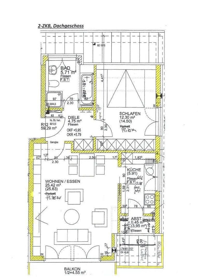 Prenájom bytu 2-izbový 60 m², Ingolstadt, Bavorsko Prenájom bytu 2-izbový 60 m², Ingolstadt, Bavorsko