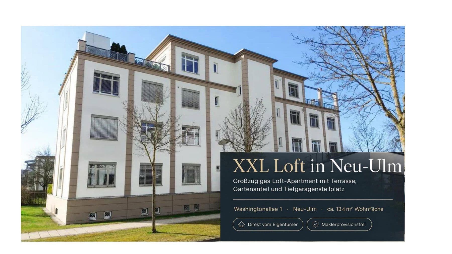 Predaj bytu 3-izbový 134 m², Washingtonallee 1, Neu-Ulm, Bavorsko Predaj bytu 3-izbový 134 m², Washingtonallee 1, Neu-Ulm, Bavorsko