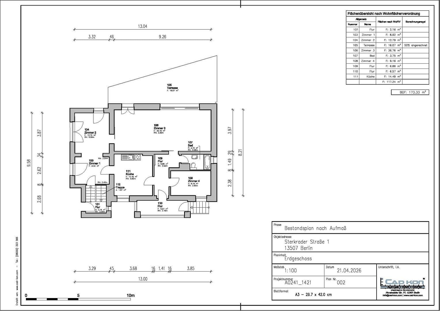 Predaj domu 174 m², pozemok 735 m², Sterkrader Straße 1, Berlin - Tegel, Berlín Predaj domu 174 m², pozemok 735 m², Sterkrader Straße 1, Berlin - Tegel, Berlín