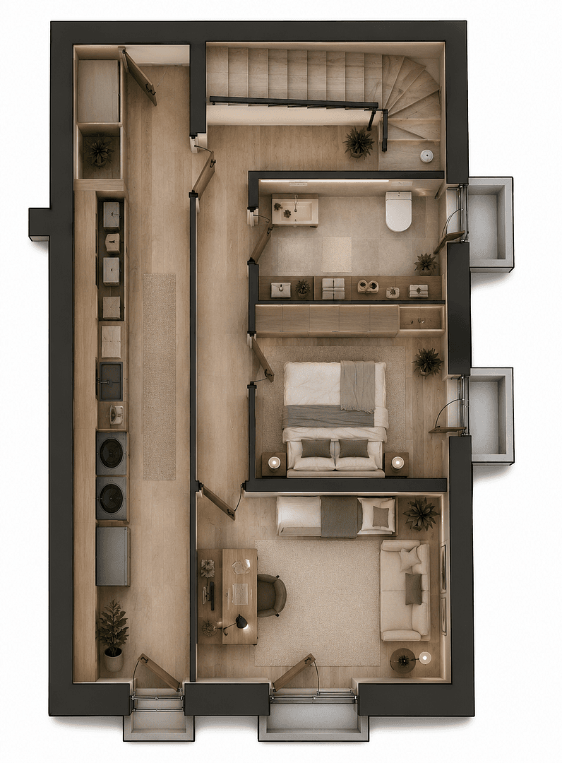 Predaj bytu 3-izbový 104 m², Brunnthal, Bavorsko Predaj bytu 3-izbový 104 m², Brunnthal, Bavorsko