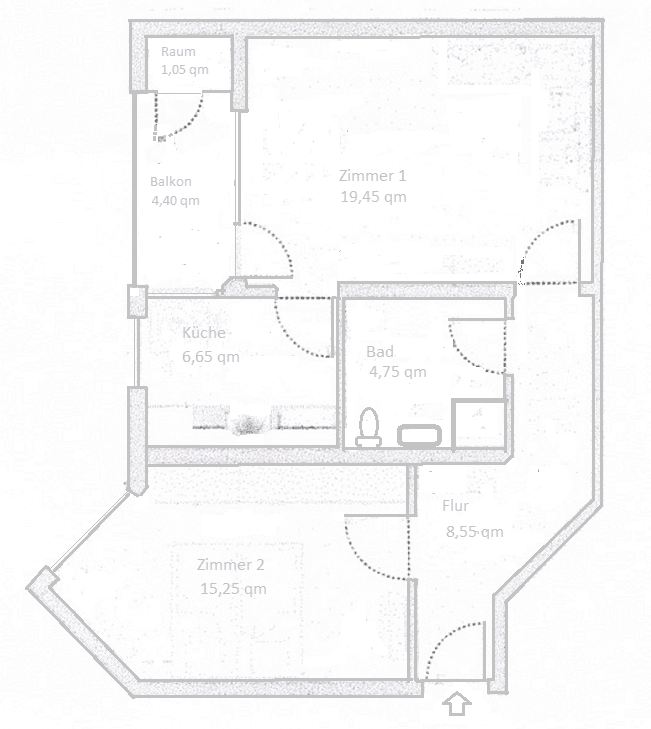 Predaj bytu 2-izbový 58 m², Kaiser Wilhelm Str., Ludwigshafen am Rhein, Porýnie-Falcko Predaj bytu 2-izbový 58 m², Kaiser Wilhelm Str., Ludwigshafen am Rhein, Porýnie-Falcko