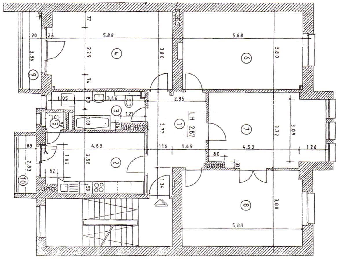 Predaj bytu 4-izbový 127 m², Düsseldorf, Severné Porýnie - Westfálsko Predaj bytu 4-izbový 127 m², Düsseldorf, Severné Porýnie - Westfálsko