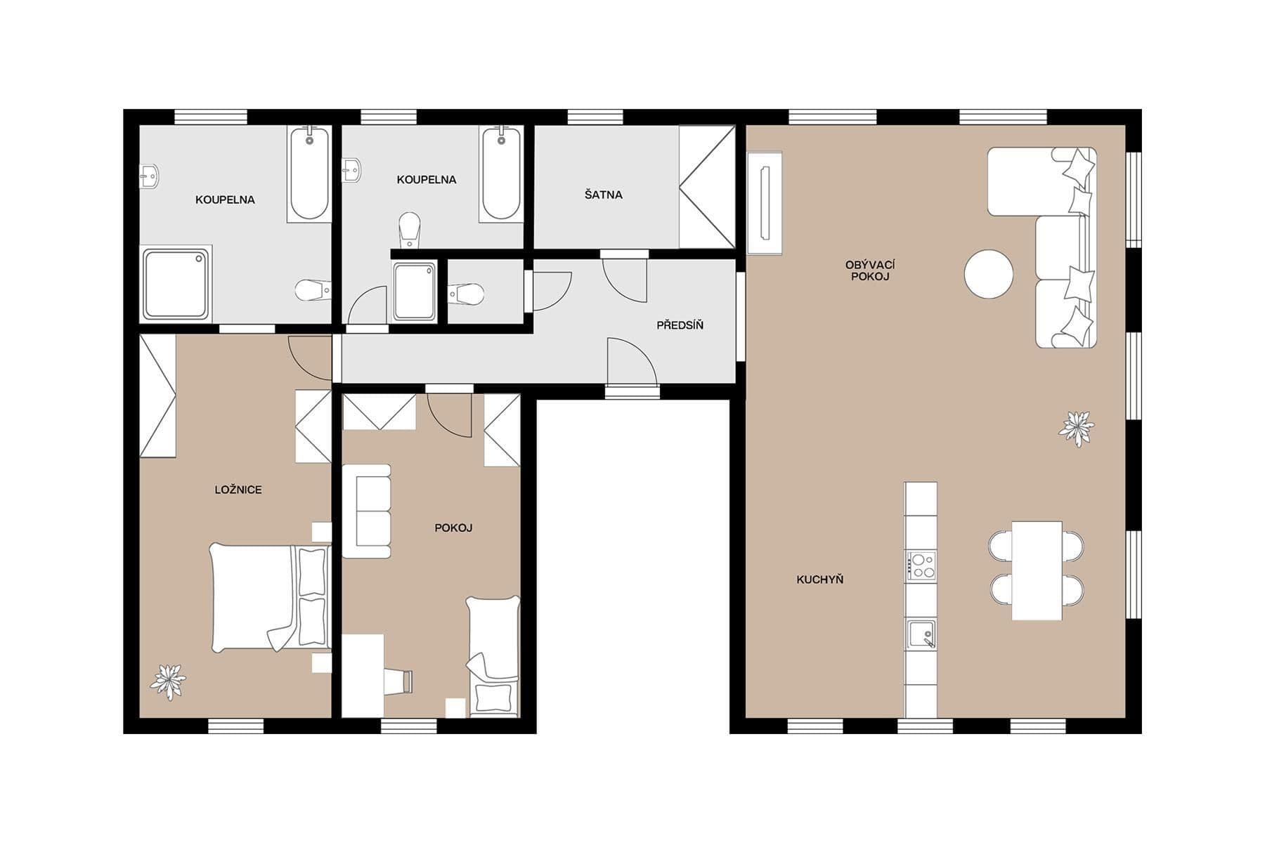 Predaj bytu 3-izbový 143 m², Evropská, Praha, Praha Predaj bytu 3-izbový 143 m², Evropská, Praha, Praha