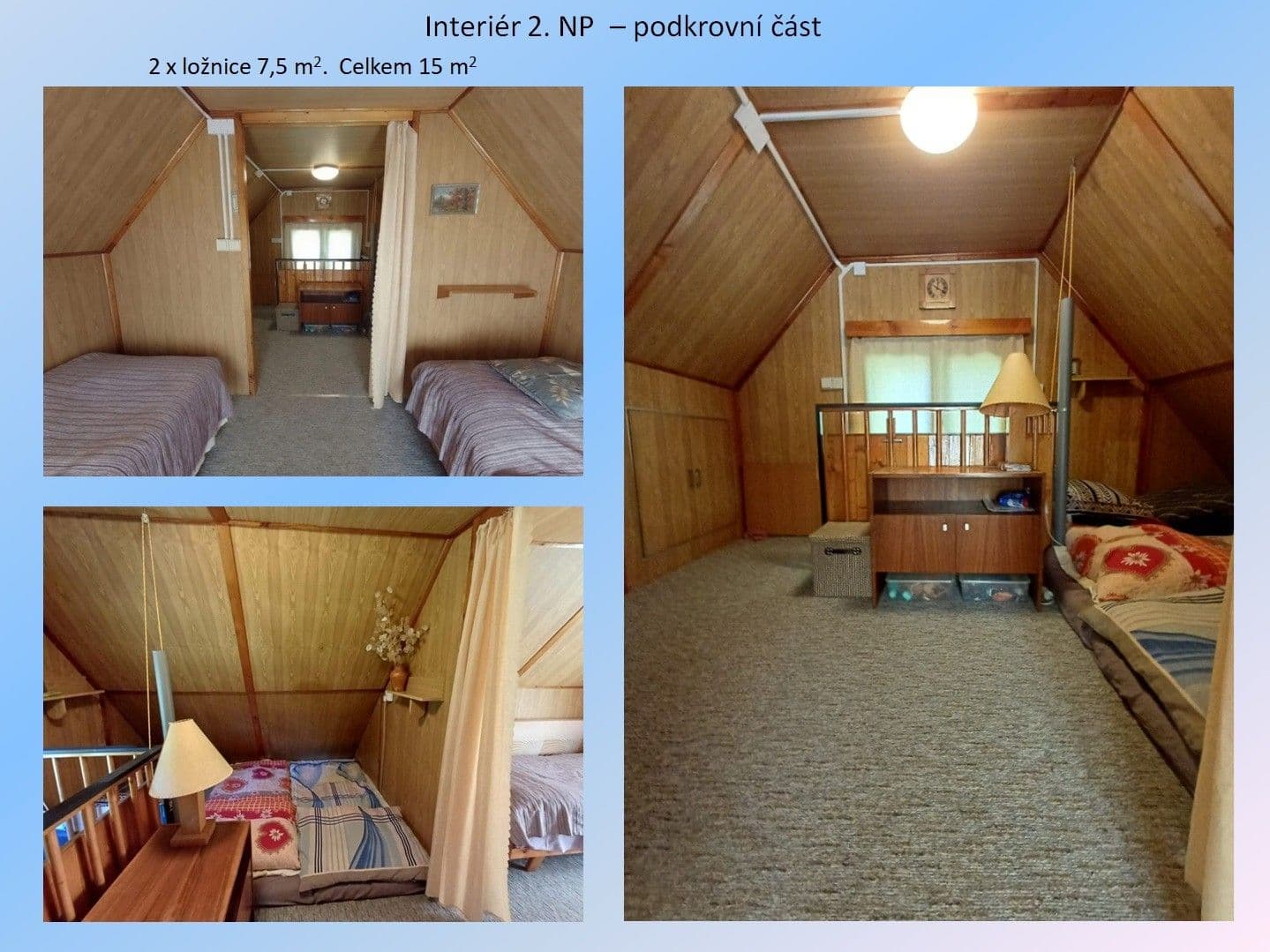 Predaj rekreačného objektu 80 m², pozemok 361 m², Preláta, Praha, Praha Predaj rekreačného objektu 80 m², pozemok 361 m², Preláta, Praha, Praha