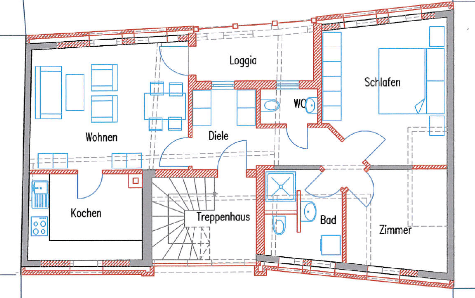 Prenájom bytu 3-izbový 68 m², Legden, Severné Porýnie - Westfálsko Prenájom bytu 3-izbový 68 m², Legden, Severné Porýnie - Westfálsko