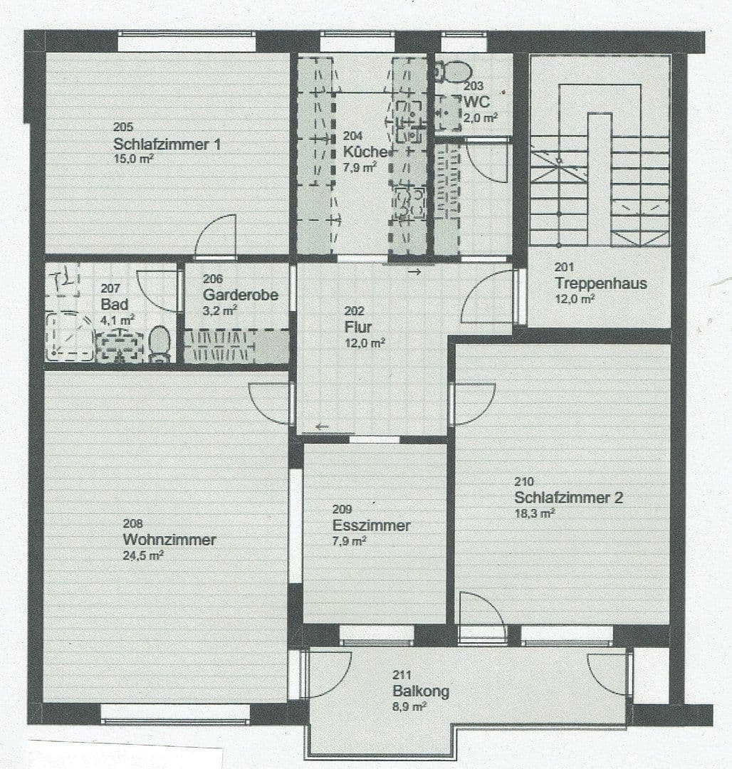 Predaj bytu 3-izbový 99 m², Hamburg, Hamburg Predaj bytu 3-izbový 99 m², Hamburg, Hamburg