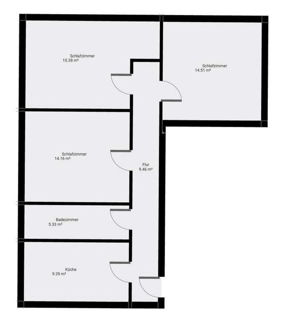 Prenájom bytu 3-izbový 68 m², Kniestraße 37, Hannover, Dolné Sasko Prenájom bytu 3-izbový 68 m², Kniestraße 37, Hannover, Dolné Sasko