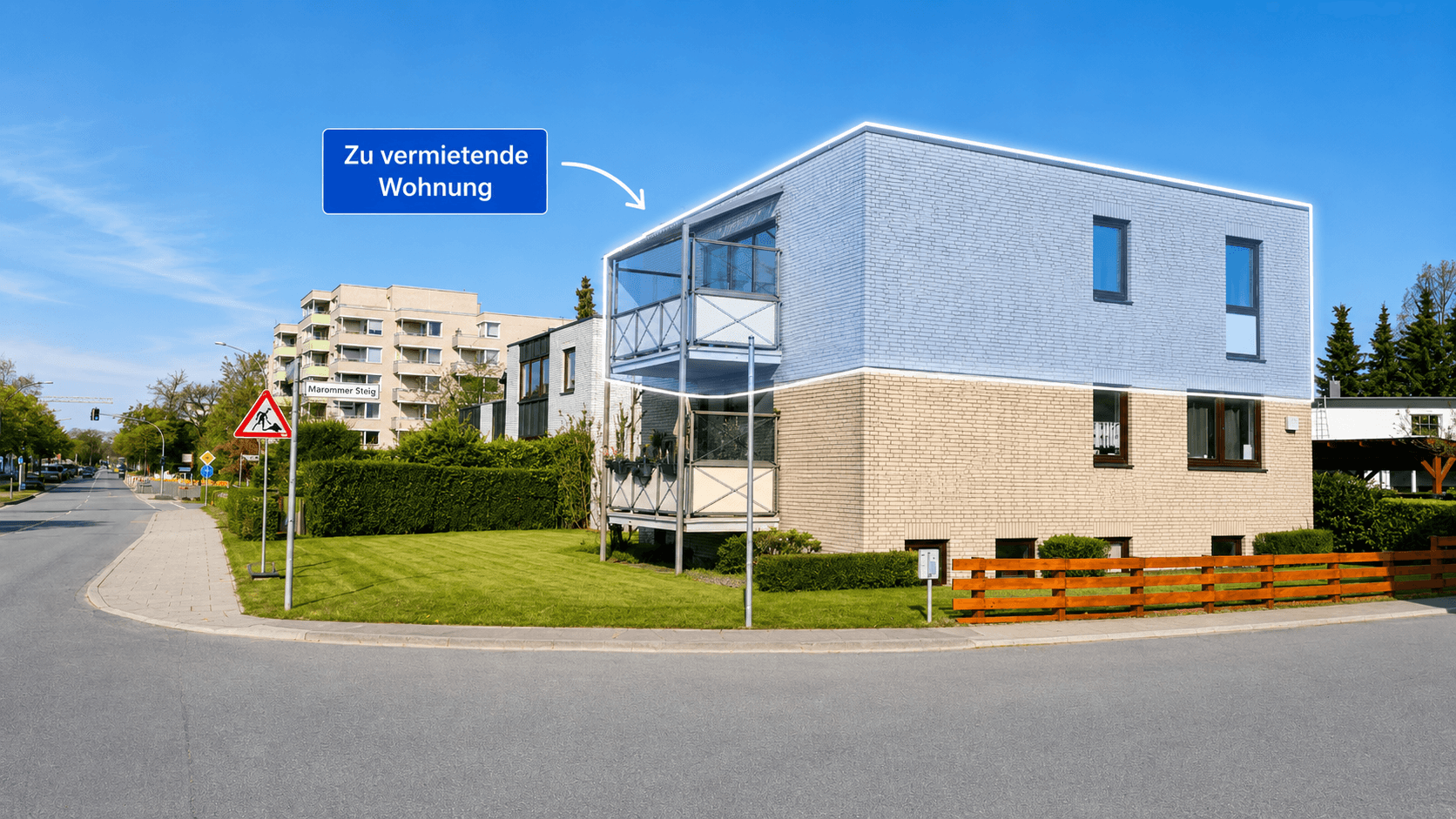 Prenájom bytu 2-izbový 59 m², Marommer Stieg 1, Norderstedt, Šlezvicko-Holštajnsko Prenájom bytu 2-izbový 59 m², Marommer Stieg 1, Norderstedt, Šlezvicko-Holštajnsko