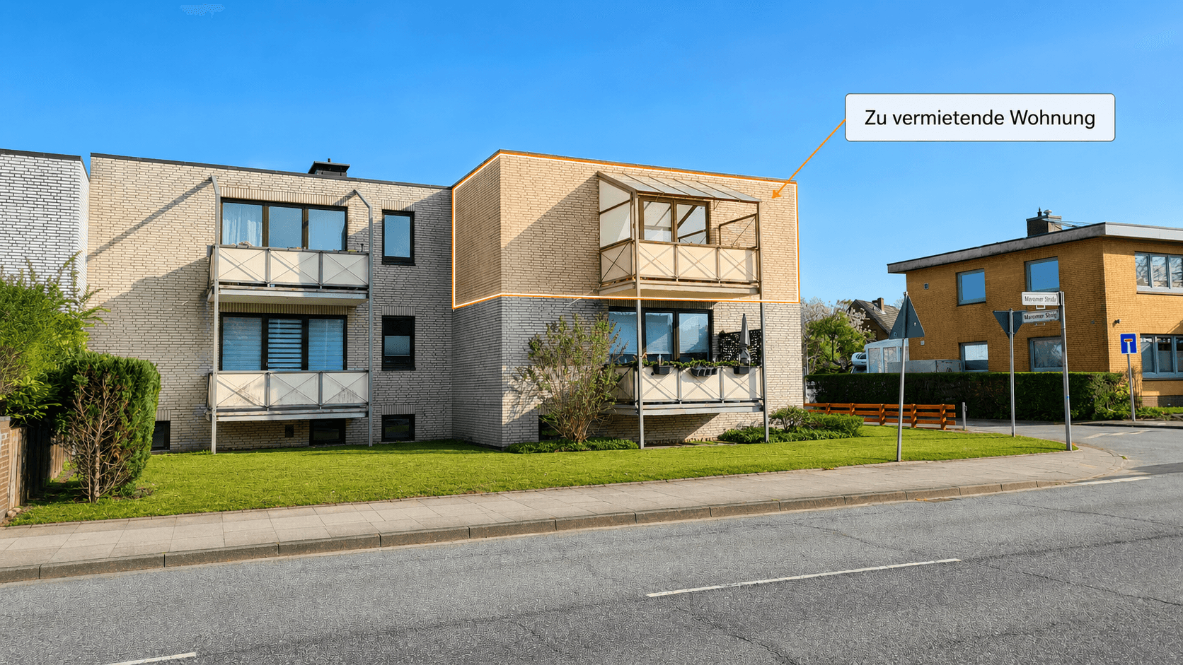 Prenájom bytu 2-izbový 59 m², Marommer Stieg 1, Norderstedt, Šlezvicko-Holštajnsko Prenájom bytu 2-izbový 59 m², Marommer Stieg 1, Norderstedt, Šlezvicko-Holštajnsko