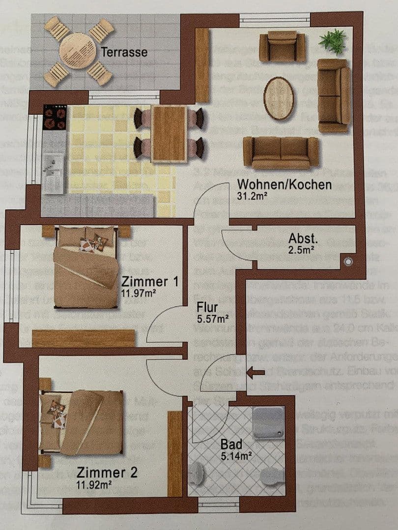 Predaj bytu 3-izbový 73 m², Korswandt, Meklenbursko-Predpomoransko Predaj bytu 3-izbový 73 m², Korswandt, Meklenbursko-Predpomoransko