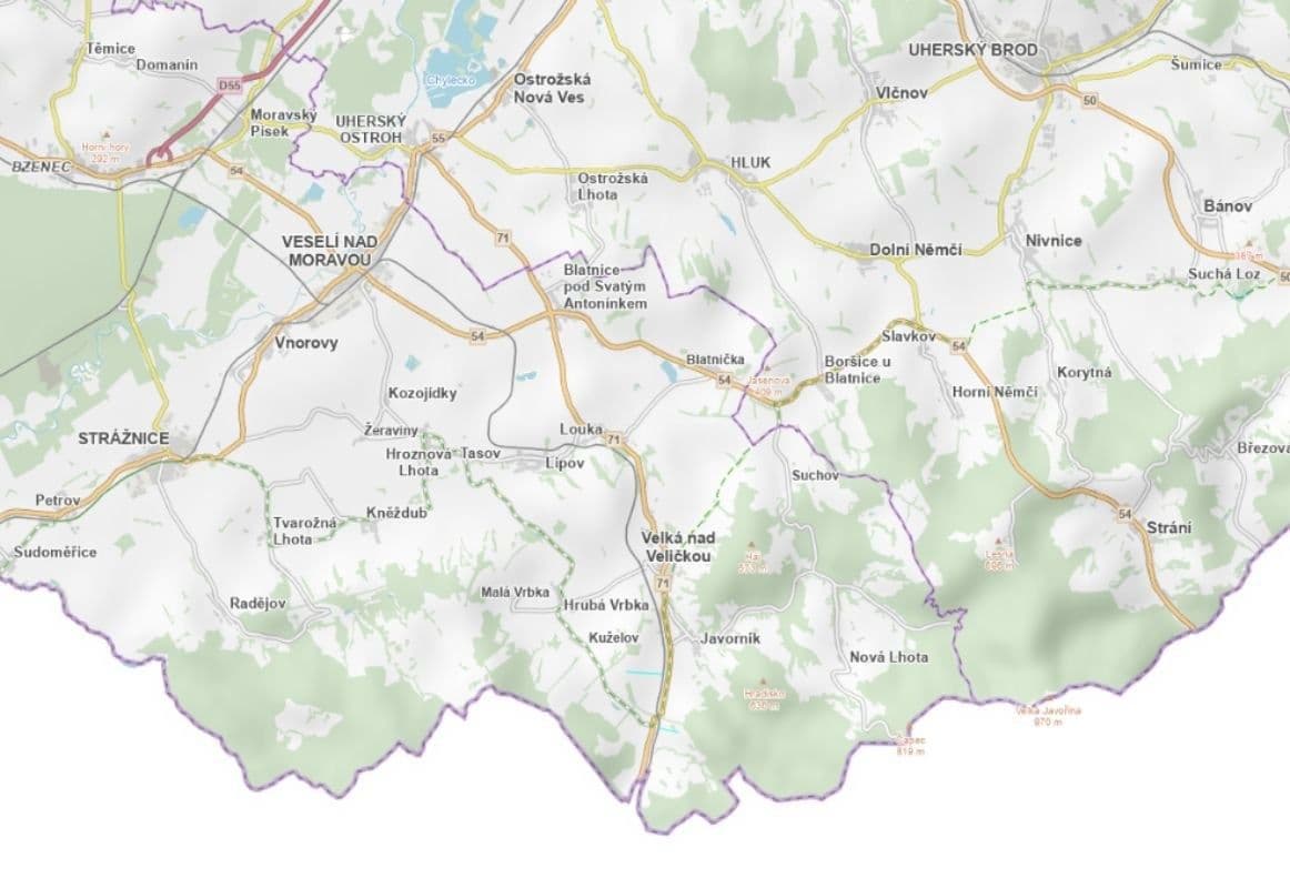 Predaj pozemku 2.713 m², Javorník, Jihomoravský kraj Predaj pozemku 2.713 m², Javorník, Jihomoravský kraj