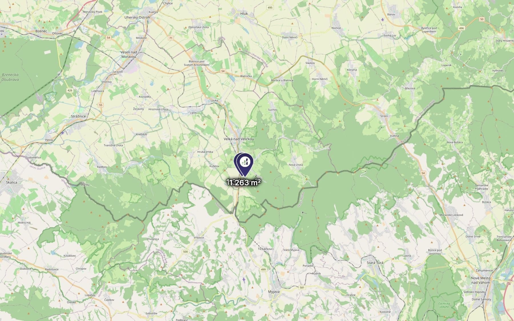 Predaj pozemku 657 m², Javorník, Jihomoravský kraj Predaj pozemku 657 m², Javorník, Jihomoravský kraj