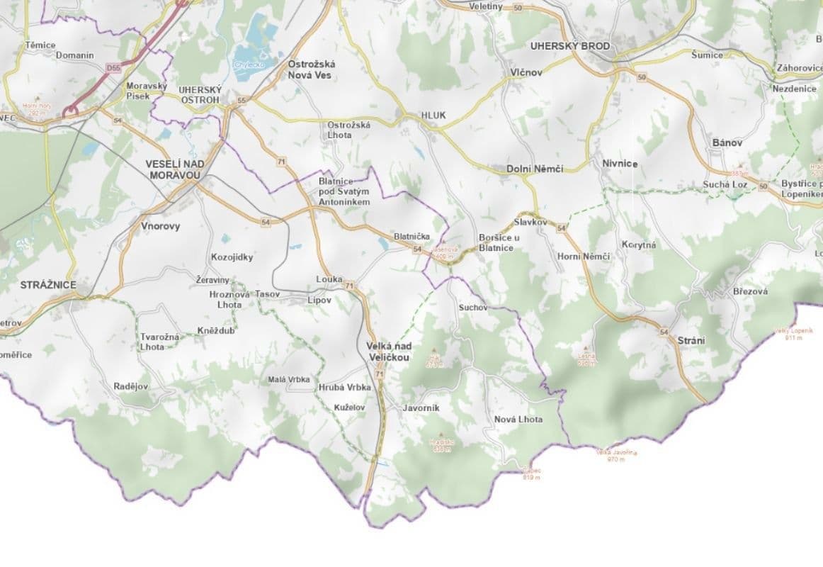 Predaj pozemku 2.276 m², Javorník, Jihomoravský kraj Predaj pozemku 2.276 m², Javorník, Jihomoravský kraj