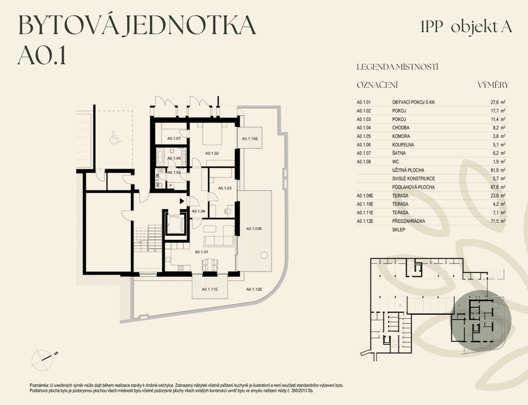 Predaj bytu 3-izbový 88 m², U Starého židovského hřbitova, Praha, Praha Predaj bytu 3-izbový 88 m², U Starého židovského hřbitova, Praha, Praha