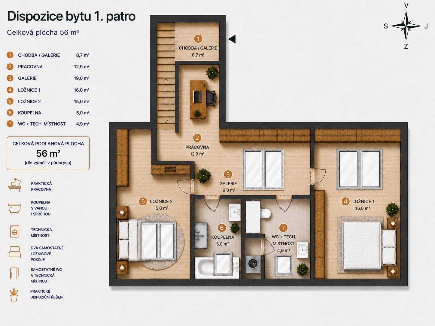 Predaj bytu 3-izbový 118 m², V Zeleném údolí, Praha, Praha Predaj bytu 3-izbový 118 m², V Zeleném údolí, Praha, Praha