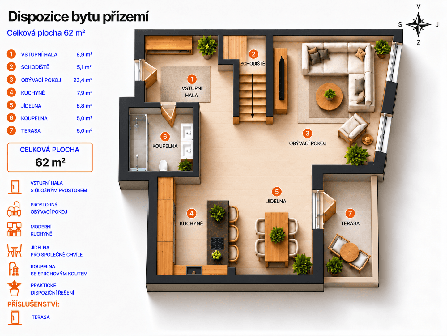 Predaj bytu 3-izbový 118 m², V Zeleném údolí, Praha, Praha Predaj bytu 3-izbový 118 m², V Zeleném údolí, Praha, Praha