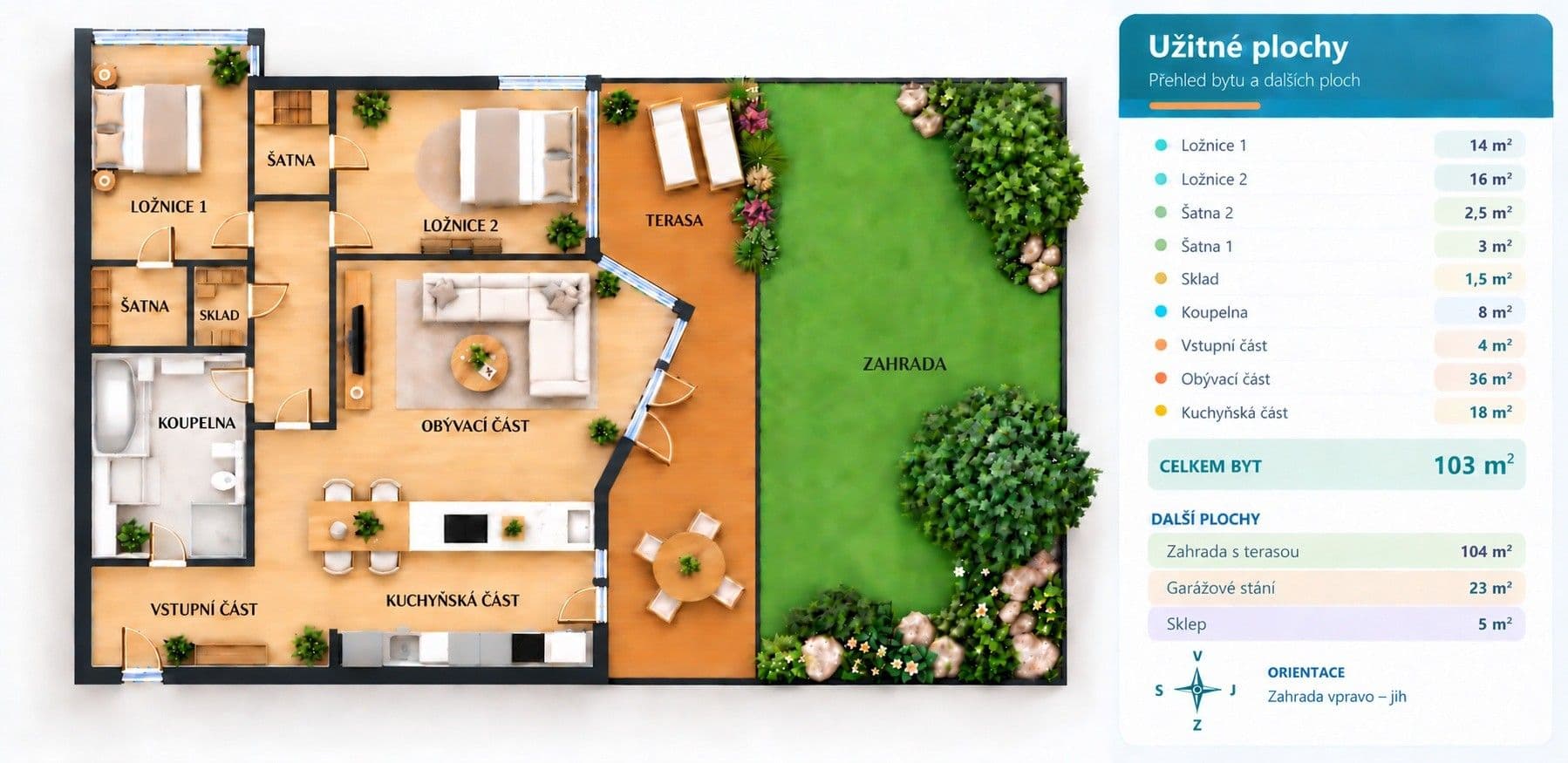Predaj bytu 3-izbový 103 m², Na Pomezí, Praha, Praha Predaj bytu 3-izbový 103 m², Na Pomezí, Praha, Praha