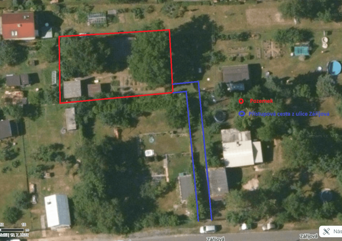 Predaj pozemku 473 m², Zářijová, Plzeň, Plzeňský kraj Predaj pozemku 473 m², Zářijová, Plzeň, Plzeňský kraj
