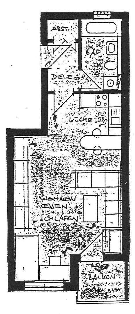 Predaj bytu 1-izbový 44 m², Philosophenweg 10, Kassel, Hesensko Predaj bytu 1-izbový 44 m², Philosophenweg 10, Kassel, Hesensko