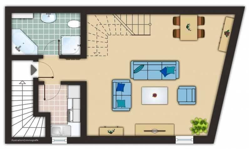 Predaj domu 231 m², pozemok 596 m², Mühlweg 2, Burglahr, Porýnie-Falcko Predaj domu 231 m², pozemok 596 m², Mühlweg 2, Burglahr, Porýnie-Falcko
