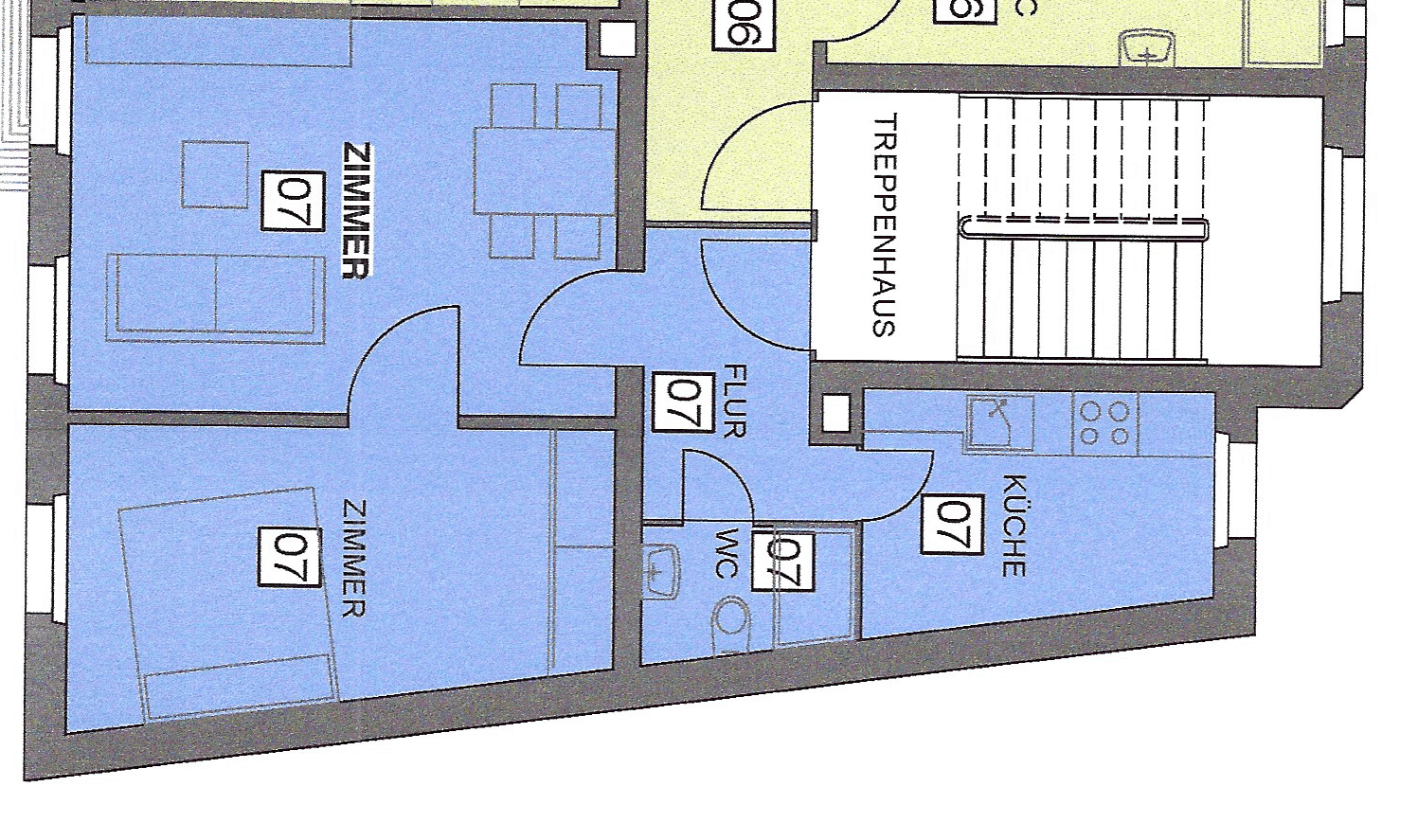 Prenájom bytu 2-izbový 46 m², Nürnberg, Bavorsko Prenájom bytu 2-izbový 46 m², Nürnberg, Bavorsko