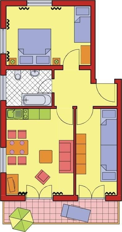 Prenájom bytu 3-izbový 70 m², Adelheidstraße 9, Bad Tölz, Bavorsko Prenájom bytu 3-izbový 70 m², Adelheidstraße 9, Bad Tölz, Bavorsko