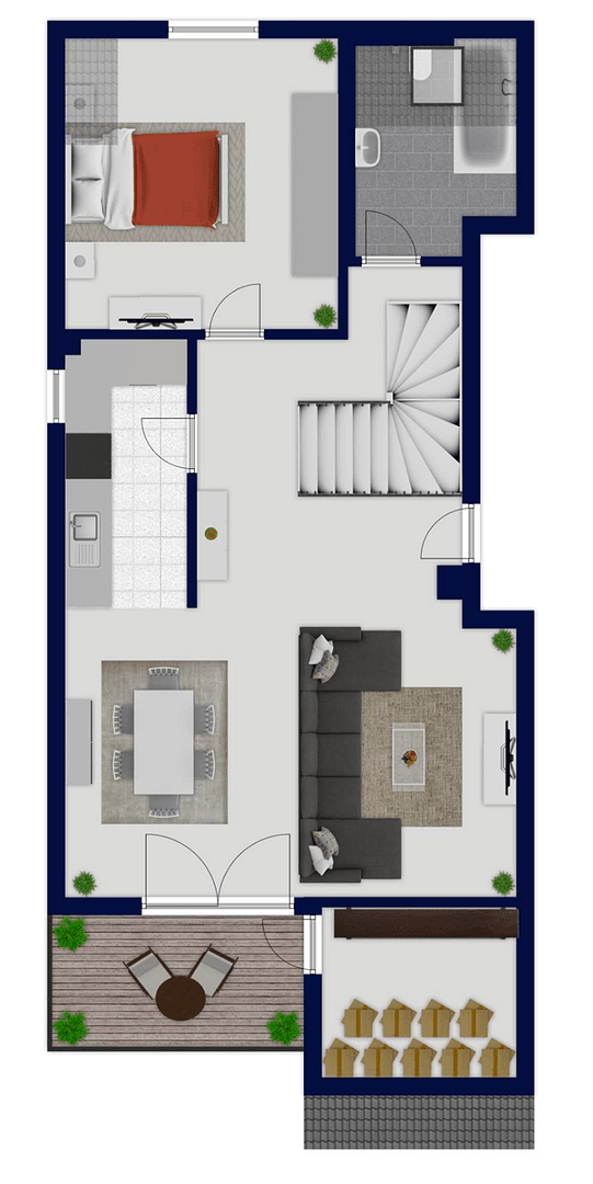 Prenájom bytu 3-izbový 88 m², Lützower Straße 28b, Mölln, Šlezvicko-Holštajnsko Prenájom bytu 3-izbový 88 m², Lützower Straße 28b, Mölln, Šlezvicko-Holštajnsko
