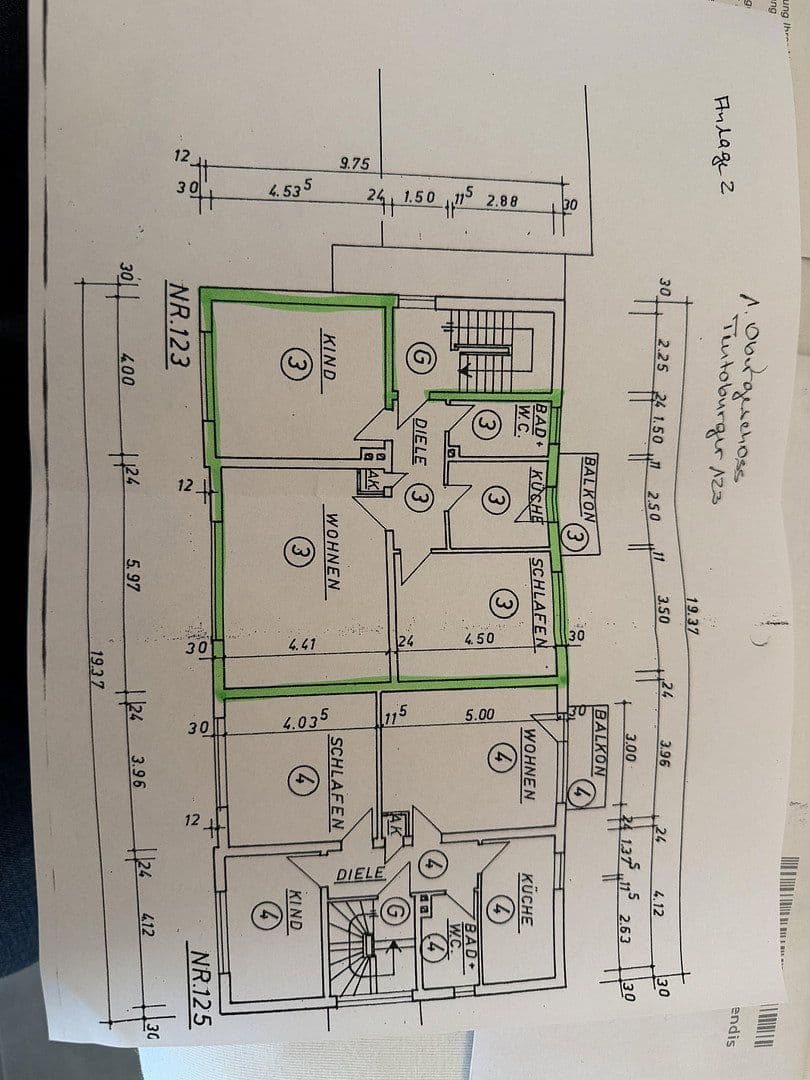 Prenájom bytu 3-izbový 76 m², Teutoburgerstr. 123, Oberhausen, Severné Porýnie - Westfálsko Prenájom bytu 3-izbový 76 m², Teutoburgerstr. 123, Oberhausen, Severné Porýnie - Westfálsko