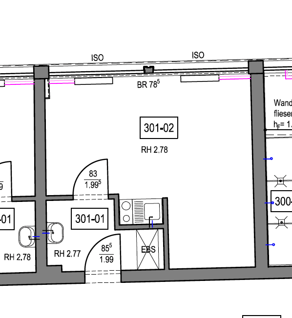 Prenájom bytu 13 m², Suarezstr. 15-17, Berlin, Berlín Prenájom bytu 13 m², Suarezstr. 15-17, Berlin, Berlín