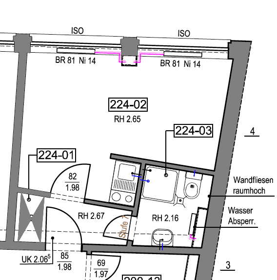 Prenájom bytu 13 m², Suarezstr. 15-17, Berlin, Berlín Prenájom bytu 13 m², Suarezstr. 15-17, Berlin, Berlín