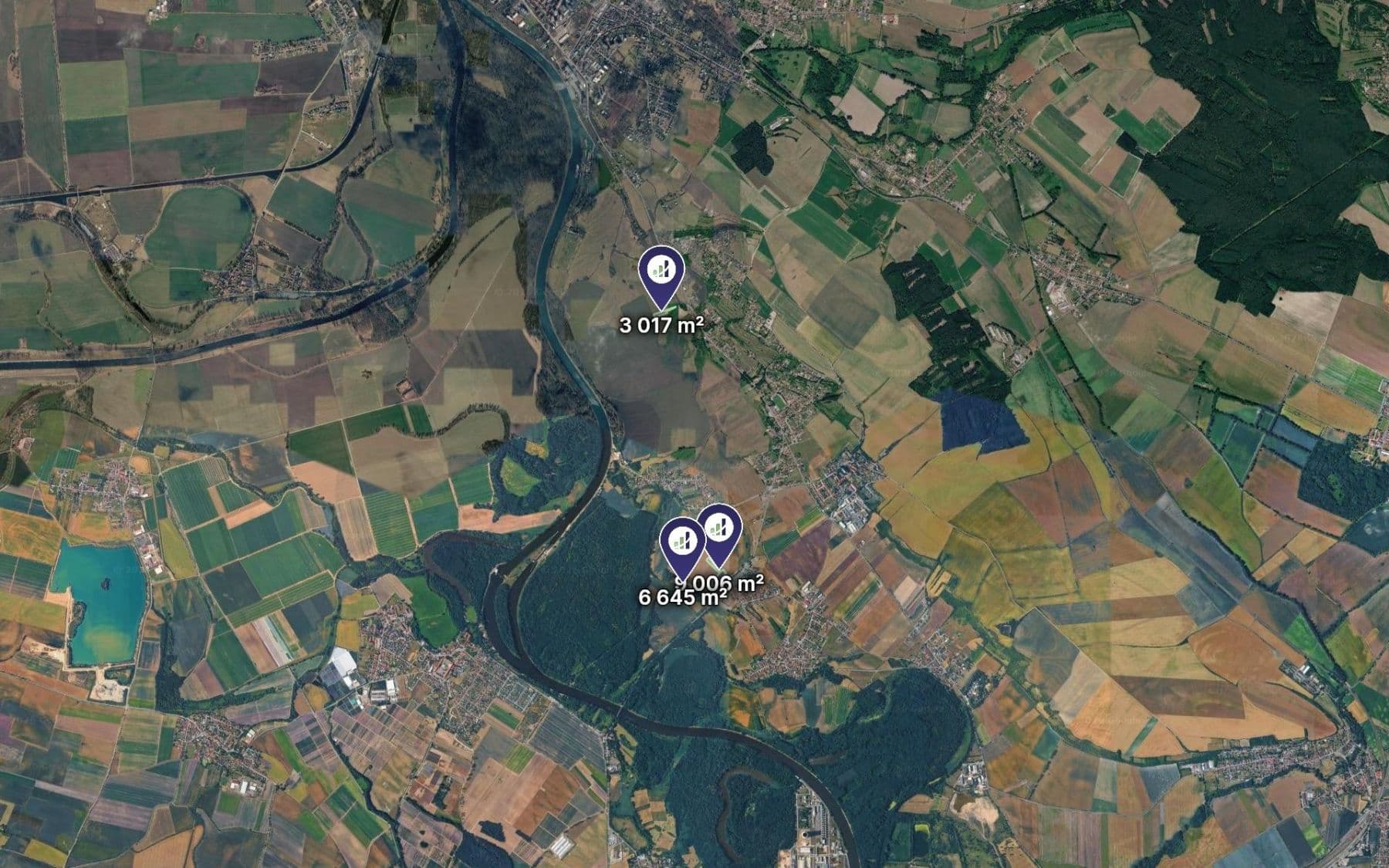 Predaj pozemku 18.668 m², Kly, Středočeský kraj Predaj pozemku 18.668 m², Kly, Středočeský kraj