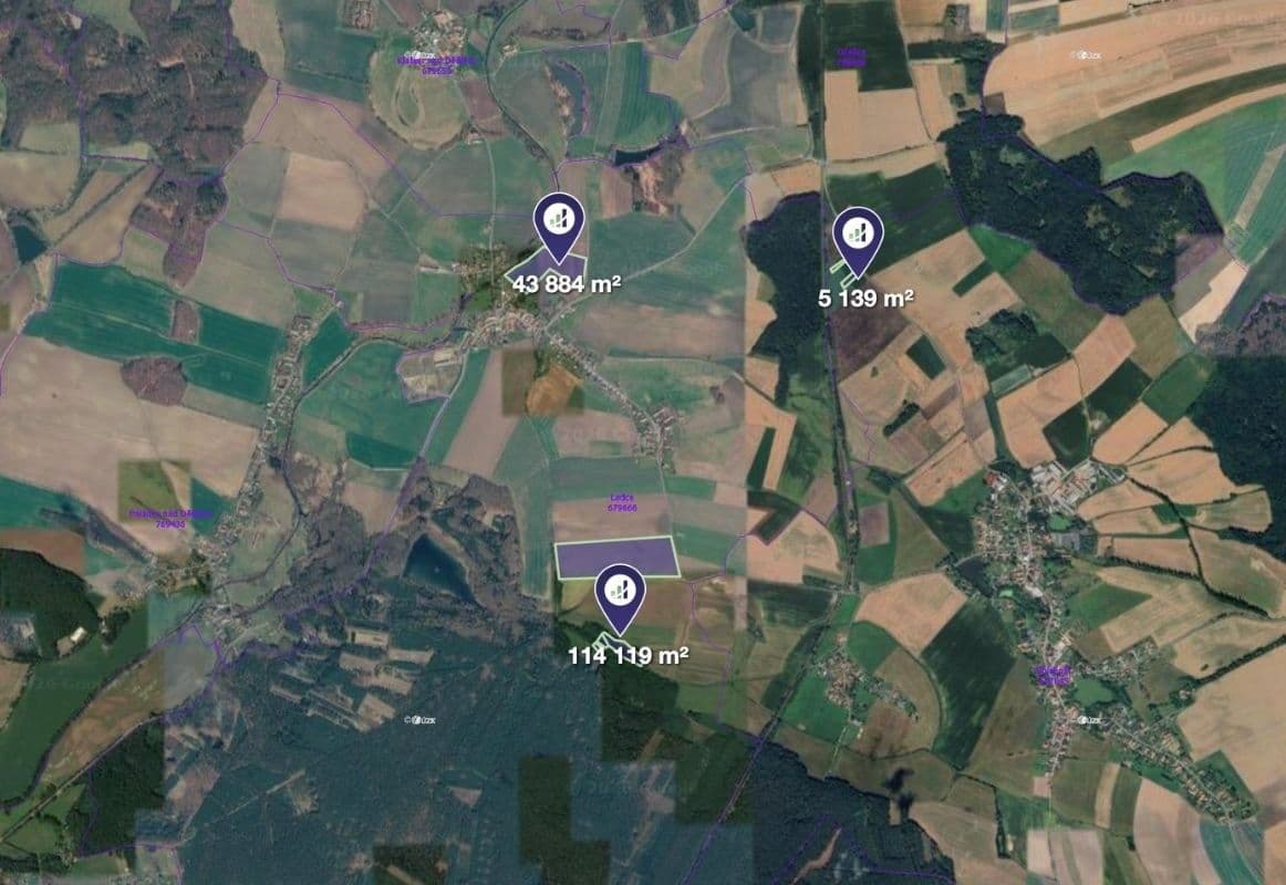 Predaj pozemku 159.716 m², Ledce, Královéhradecký kraj Predaj pozemku 159.716 m², Ledce, Královéhradecký kraj