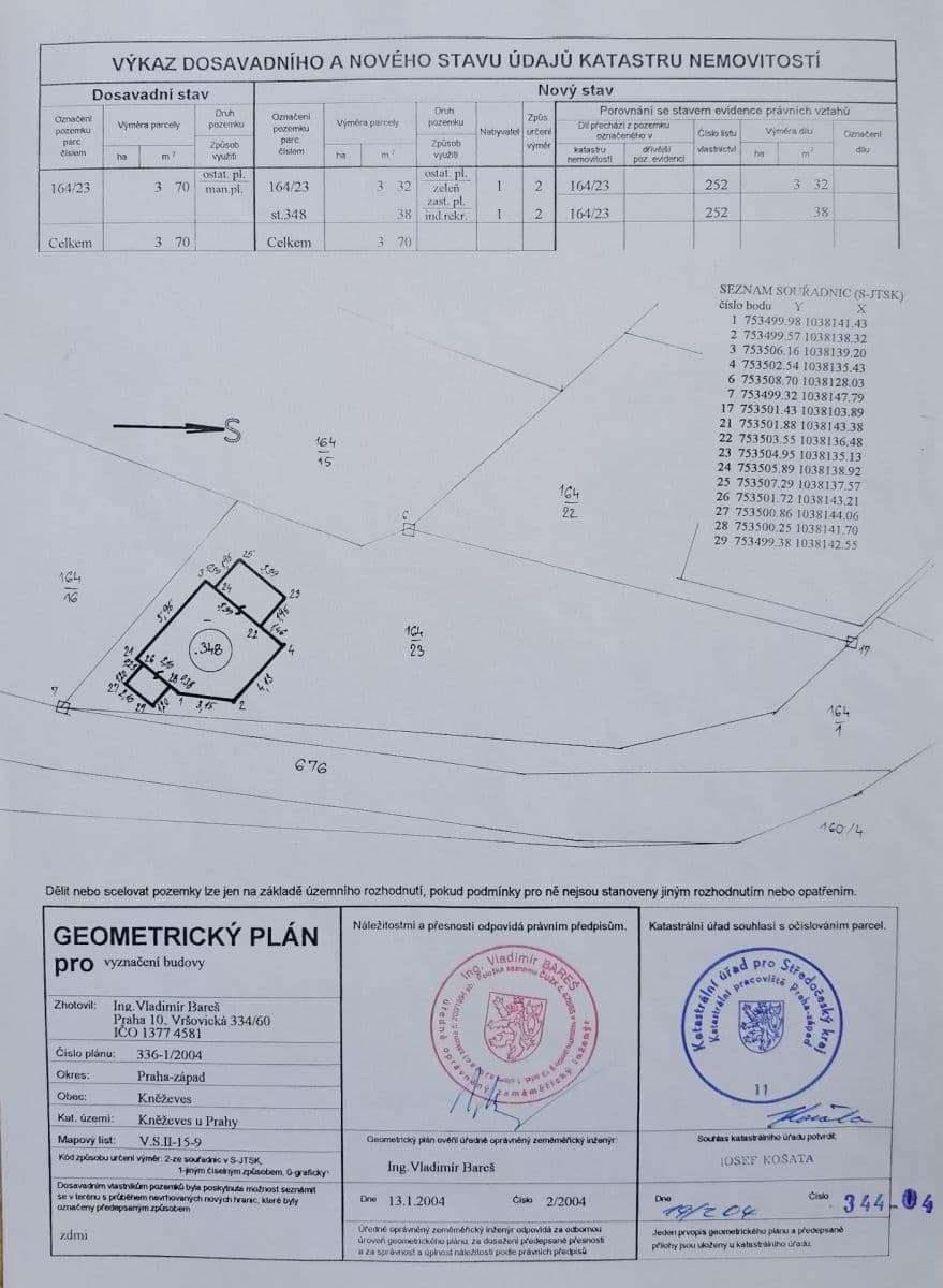 Predaj rekreačného objektu 38 m², pozemok 370 m², Kněževes, Středočeský kraj Predaj rekreačného objektu 38 m², pozemok 370 m², Kněževes, Středočeský kraj