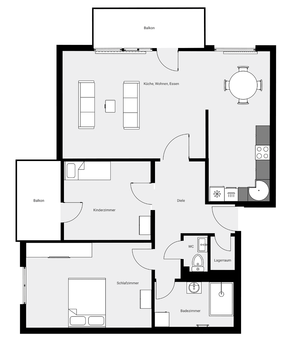 Predaj bytu 3-izbový 96 m², Würzburg, Bavorsko Predaj bytu 3-izbový 96 m², Würzburg, Bavorsko