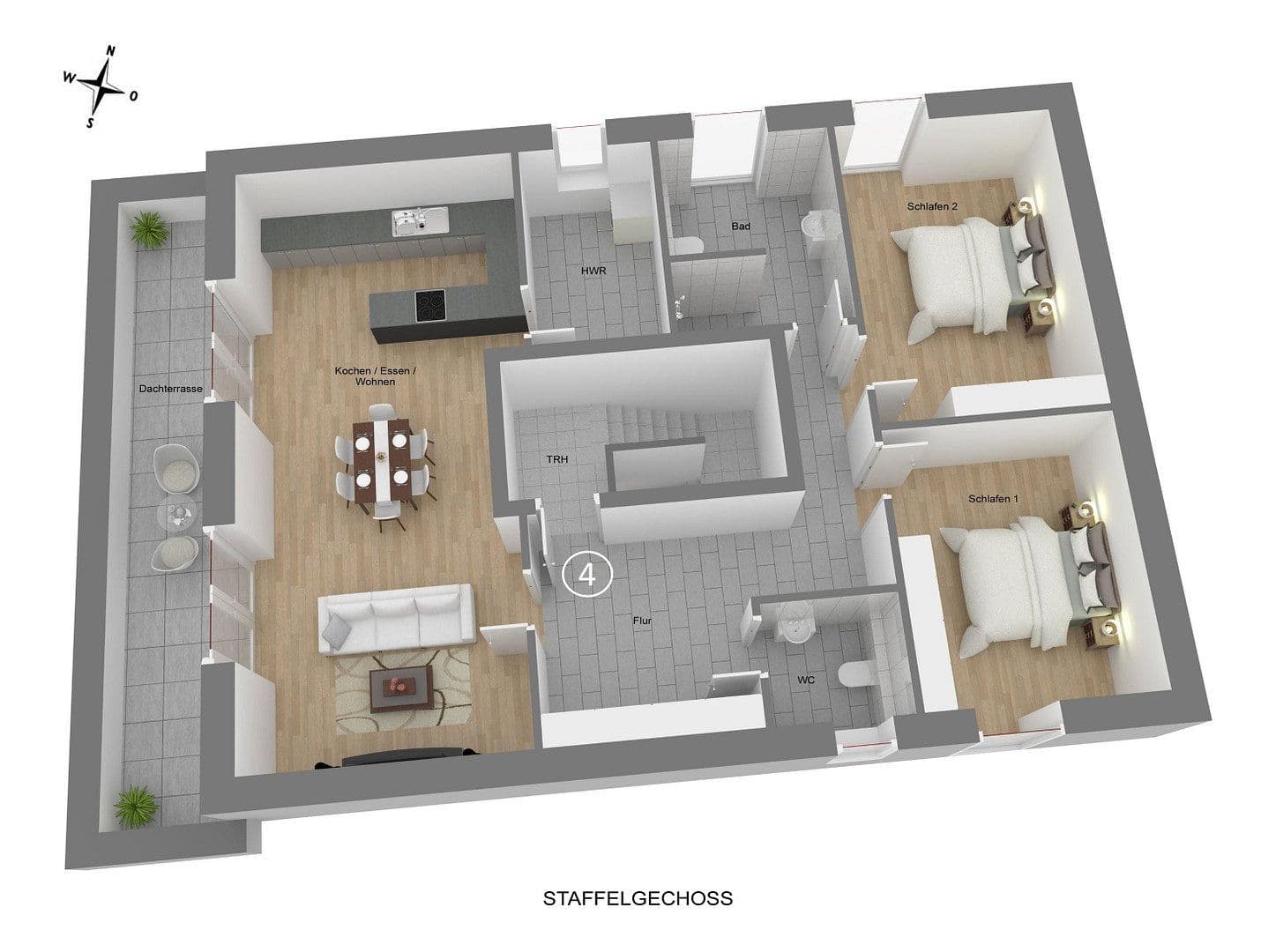 Predaj bytu 3-izbový 83 m², Lingen (Ems), Dolné Sasko Predaj bytu 3-izbový 83 m², Lingen (Ems), Dolné Sasko