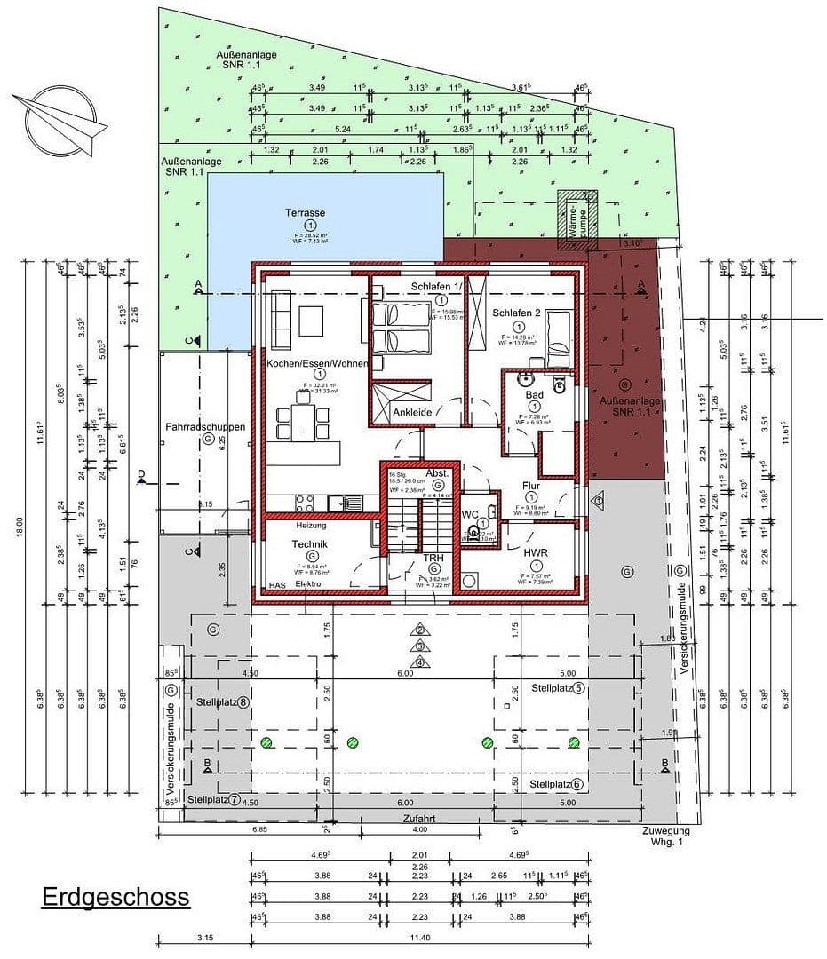 Predaj bytu 3-izbový 83 m², Lingen (Ems), Dolné Sasko Predaj bytu 3-izbový 83 m², Lingen (Ems), Dolné Sasko