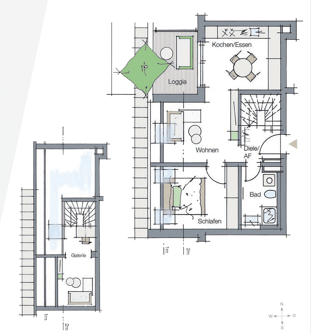 Prenájom bytu 2-izbový 57 m², Kornburger Hauptstraße 4, Nürnberg, Bavorsko Prenájom bytu 2-izbový 57 m², Kornburger Hauptstraße 4, Nürnberg, Bavorsko