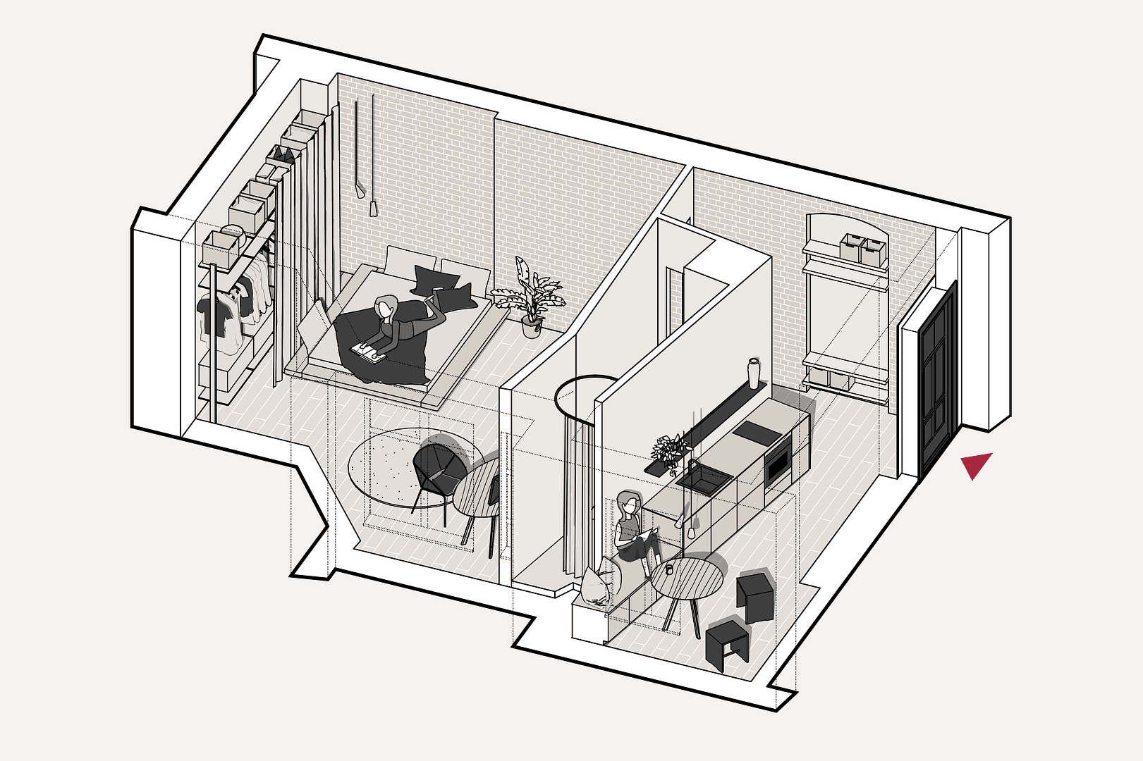 Predaj bytu 1-izbový 43 m², Berlin, Berlín Predaj bytu 1-izbový 43 m², Berlin, Berlín
