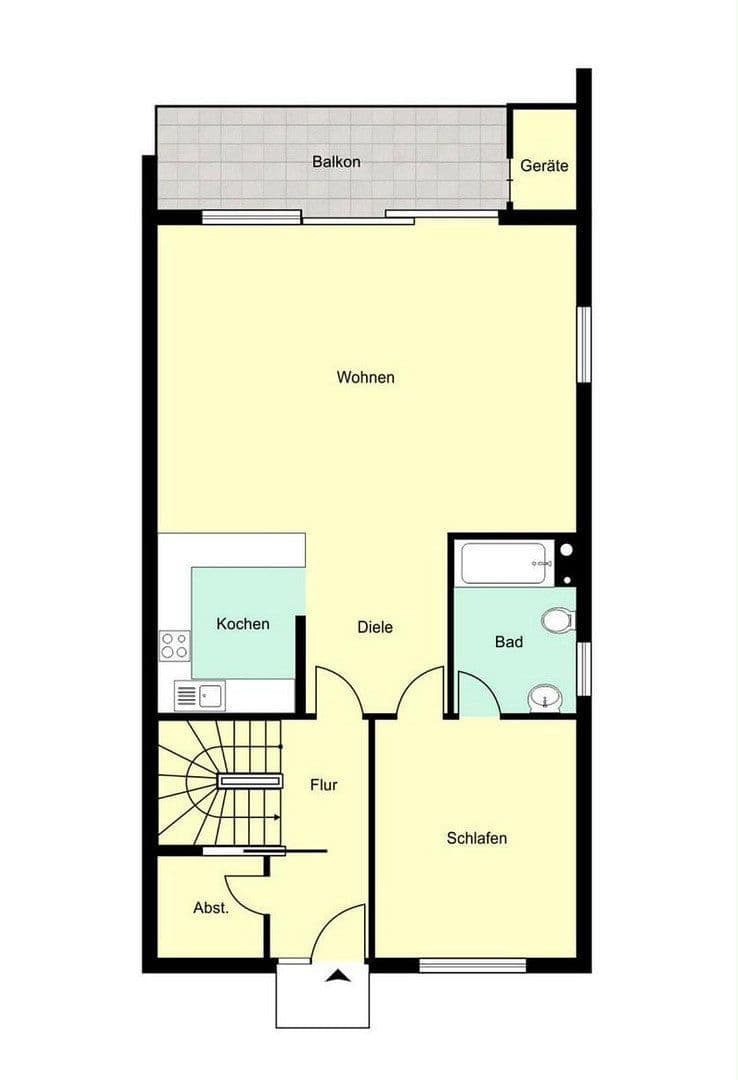Prenájom bytu 2-izbový 78 m², Bergstraße 7h, Heikendorf, Šlezvicko-Holštajnsko Prenájom bytu 2-izbový 78 m², Bergstraße 7h, Heikendorf, Šlezvicko-Holštajnsko