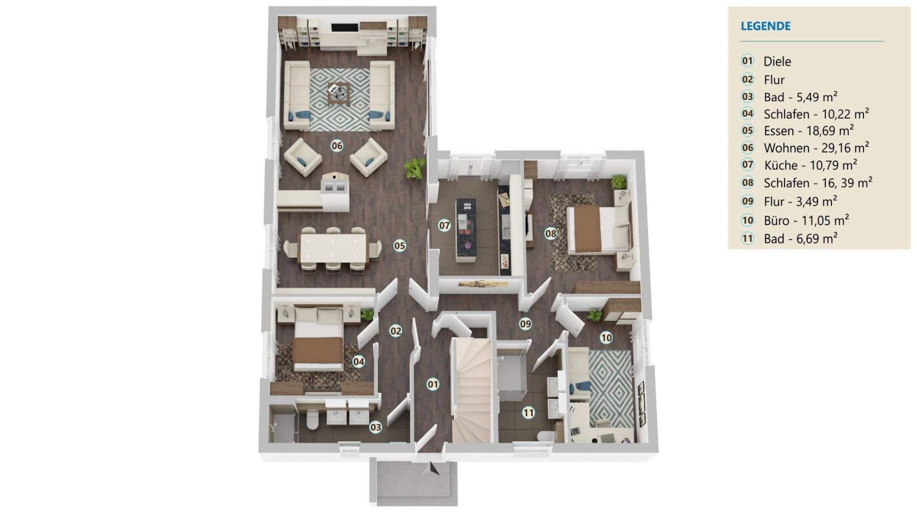 Prenájom bytu 5-izbový 140 m², Kösliner Ring 37, Eckernförde, Šlezvicko-Holštajnsko Prenájom bytu 5-izbový 140 m², Kösliner Ring 37, Eckernförde, Šlezvicko-Holštajnsko