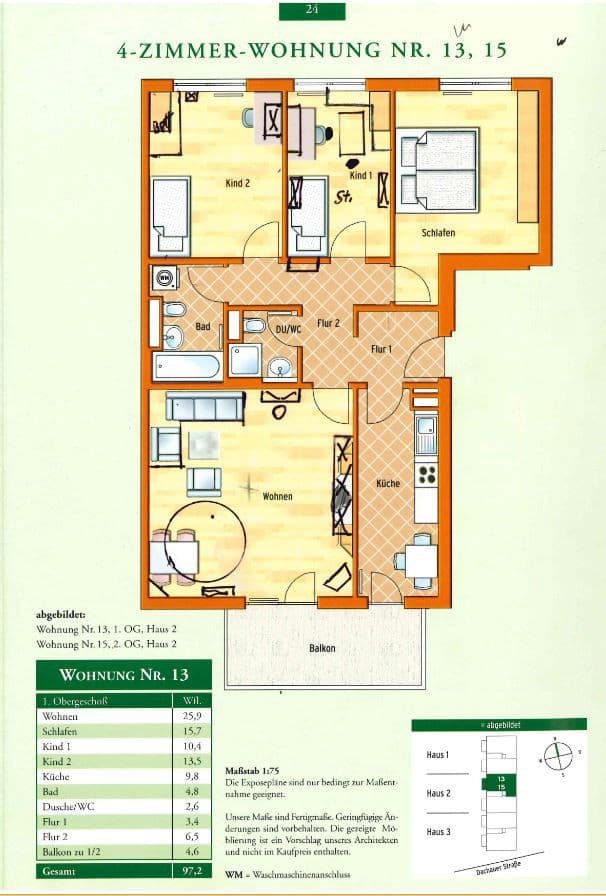Prenájom bytu 4-izbový 98 m², Dachauer Str. 11b, Oberschleißheim, Bavorsko Prenájom bytu 4-izbový 98 m², Dachauer Str. 11b, Oberschleißheim, Bavorsko