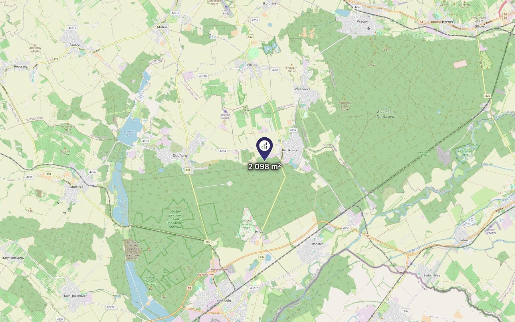 Predaj pozemku 2.098 m², Ratíškovice, Jihomoravský kraj Predaj pozemku 2.098 m², Ratíškovice, Jihomoravský kraj
